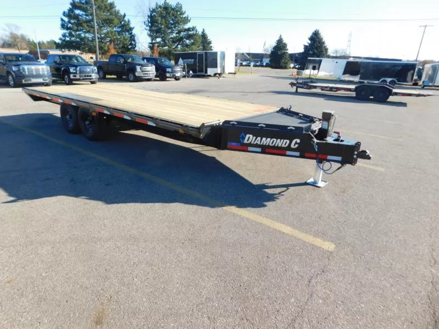 New 2026 Diamond C Trailers DEC207 20x102 Equipment Trailer