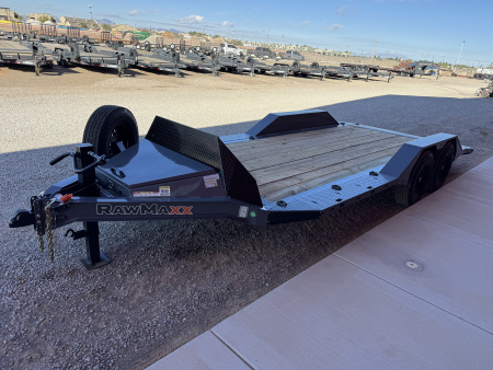 New 2025 RawMaxx SLX - 18' X 102  STEALTH X TRAILER Car Hauler