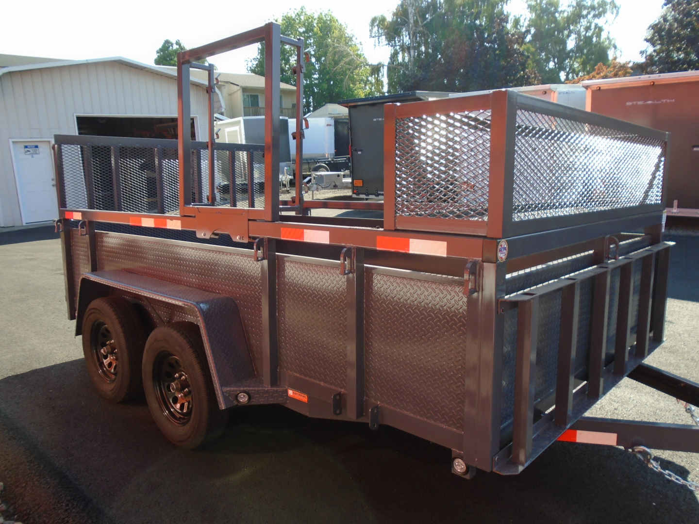 New 2026 Versatile Trailers 7X12 LANDSCAPE Utility Trailer
