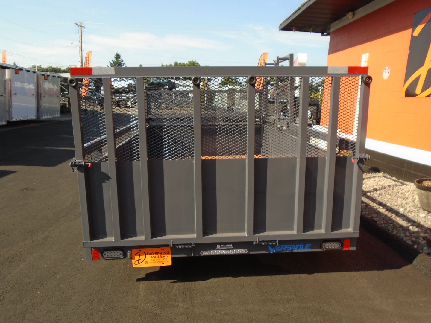 New 2026 Versatile Trailers 7X12 LANDSCAPE Utility Trailer