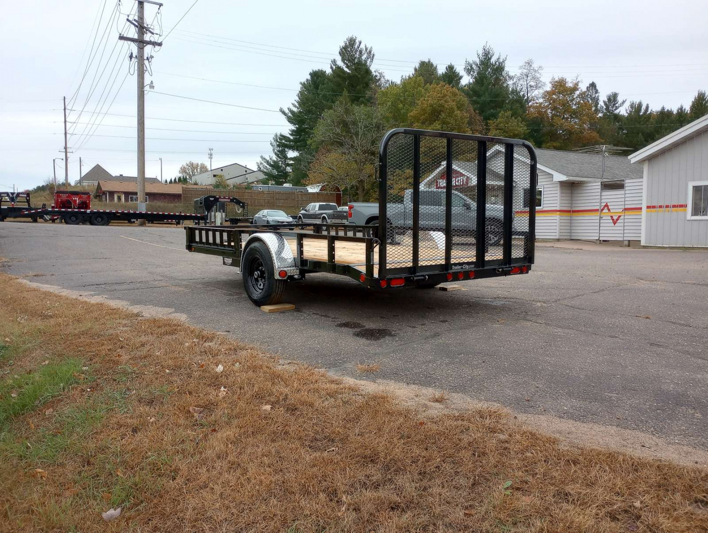 New 2026 PJ TRAILERS 83" Single Axle Channel Utility (U8) 14' Utility Trailer