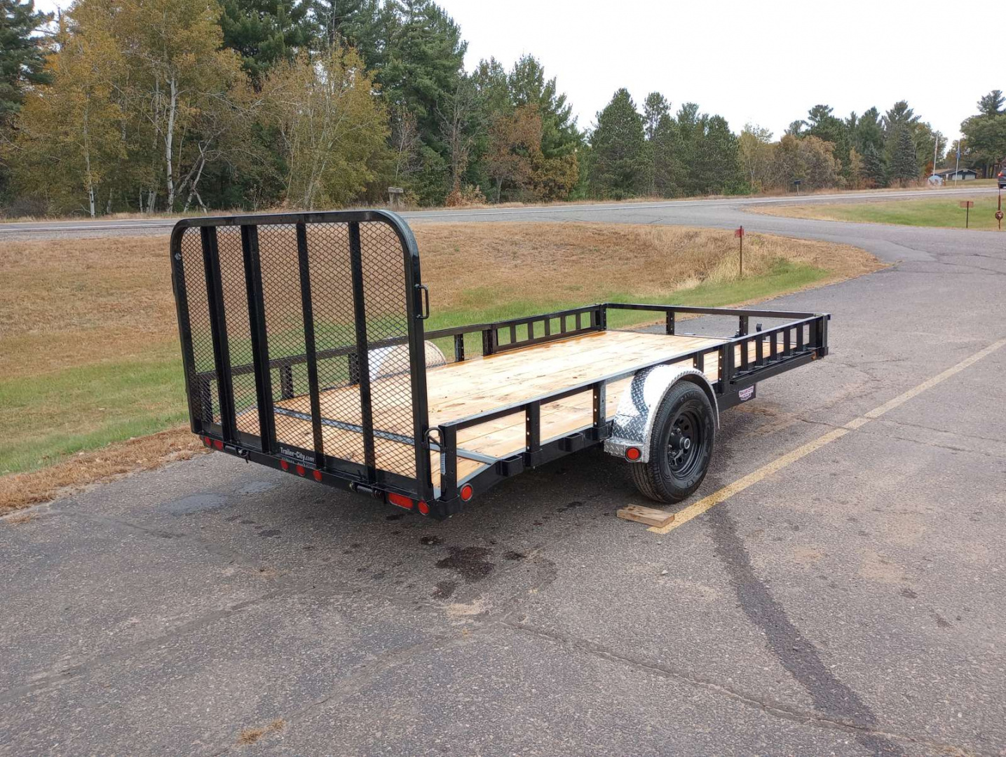 New 2026 PJ TRAILERS 83" Single Axle Channel Utility (U8) 14' Utility Trailer