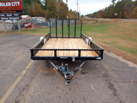 New 2026 PJ TRAILERS 83" Single Axle Channel Utility (U8) 14' Utility Trailer