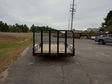 New 2026 PJ TRAILERS 83" Single Axle Channel Utility (U8) 14' Utility Trailer