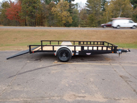 New 2026 PJ TRAILERS 83" Single Axle Channel Utility (U8) 14' Utility Trailer