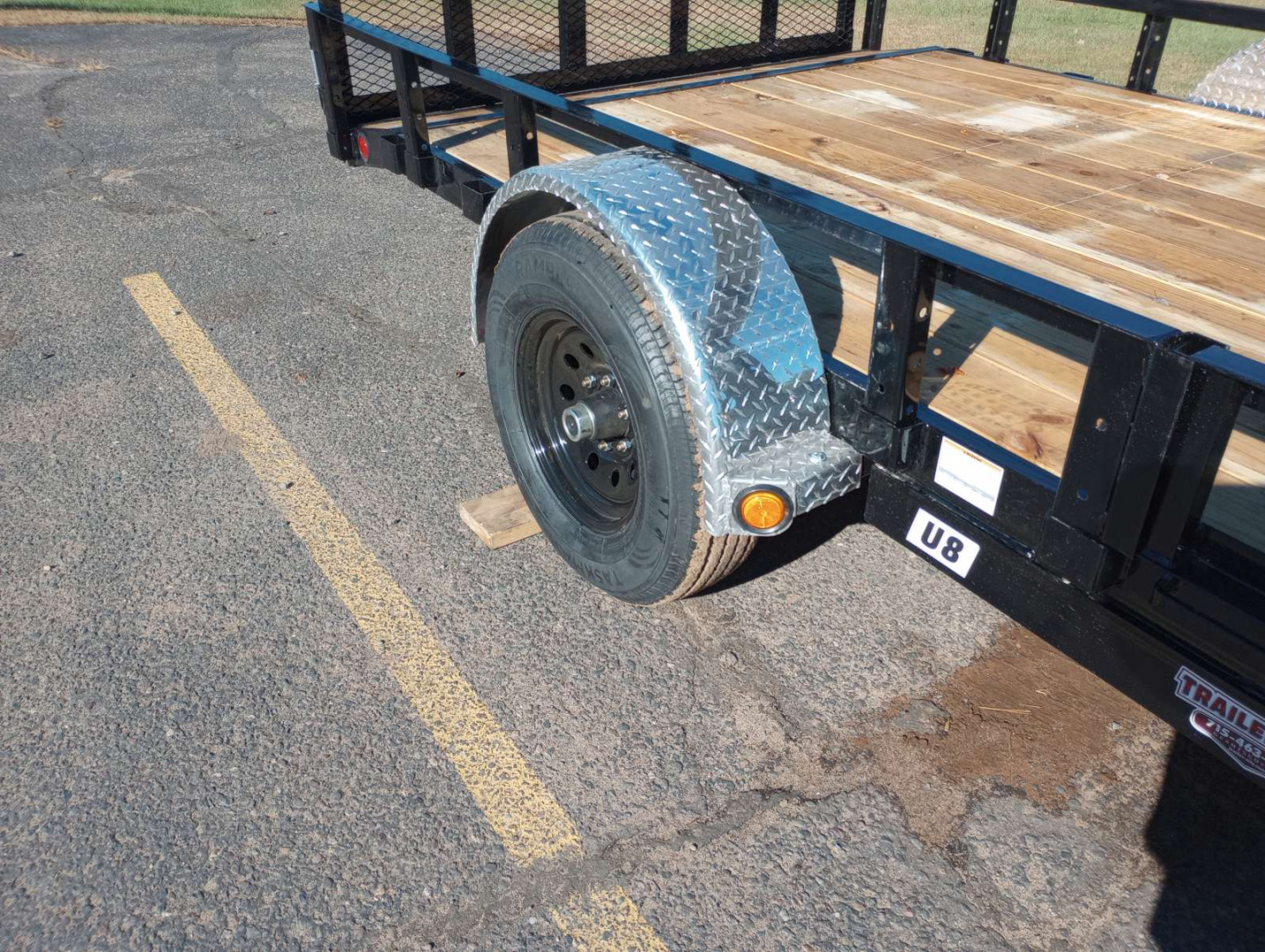 New 2026 PJ TRAILERS 83" Single Axle Channel Utility (U8) 14' Utility Trailer