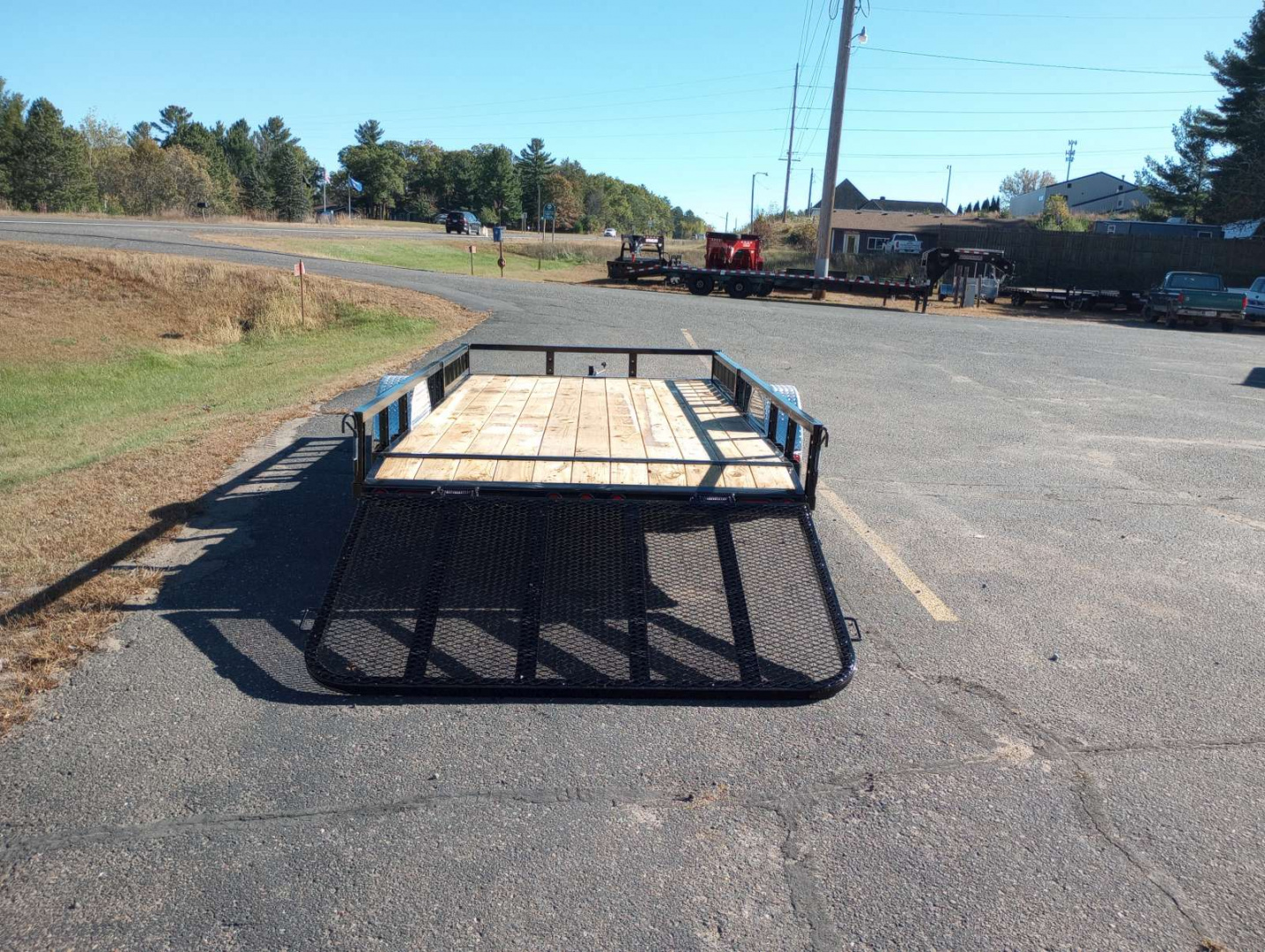 New 2026 PJ TRAILERS 83" Single Axle Channel Utility (U8) 14' Utility Trailer