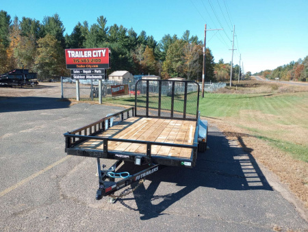 New 2026 PJ TRAILERS 83  Single Axle Channel Utility (U8) 14' Utility Trailer