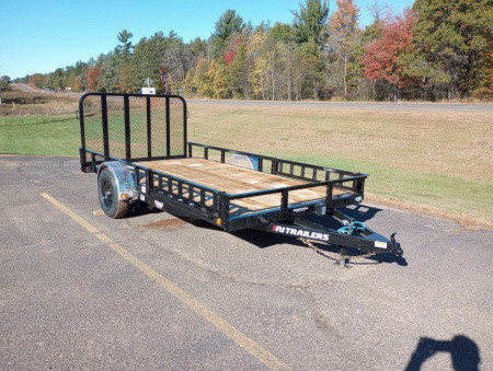 New 2026 PJ TRAILERS 83" Single Axle Channel Utility (U8) 14' Utility Trailer