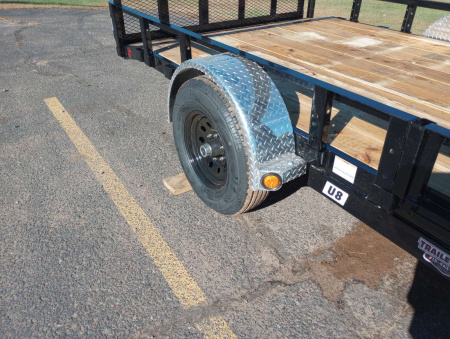 New 2026 PJ TRAILERS 83" Single Axle Channel Utility (U8) 14' Utility Trailer