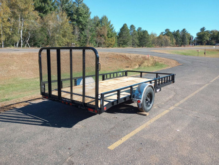 New 2026 PJ TRAILERS 83" Single Axle Channel Utility (U8) 14' Utility Trailer