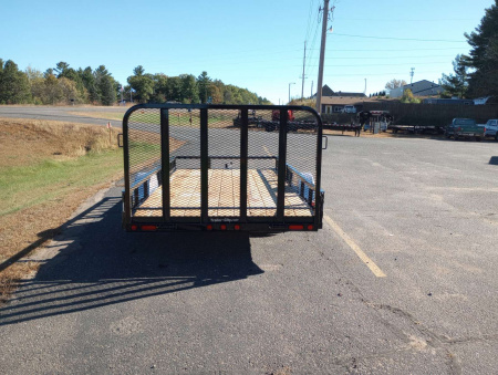 New 2026 PJ TRAILERS 83" Single Axle Channel Utility (U8) 14' Utility Trailer