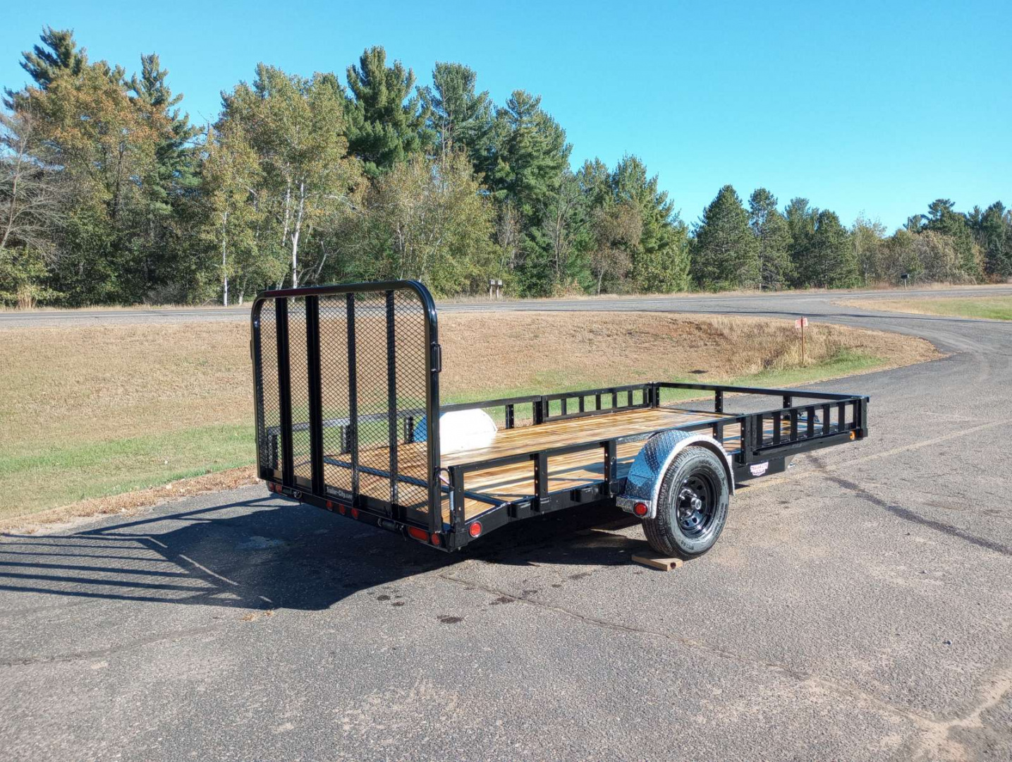 New 2026 PJ TRAILERS 83" Single Axle Channel Utility (U8) 14' Utility Trailer