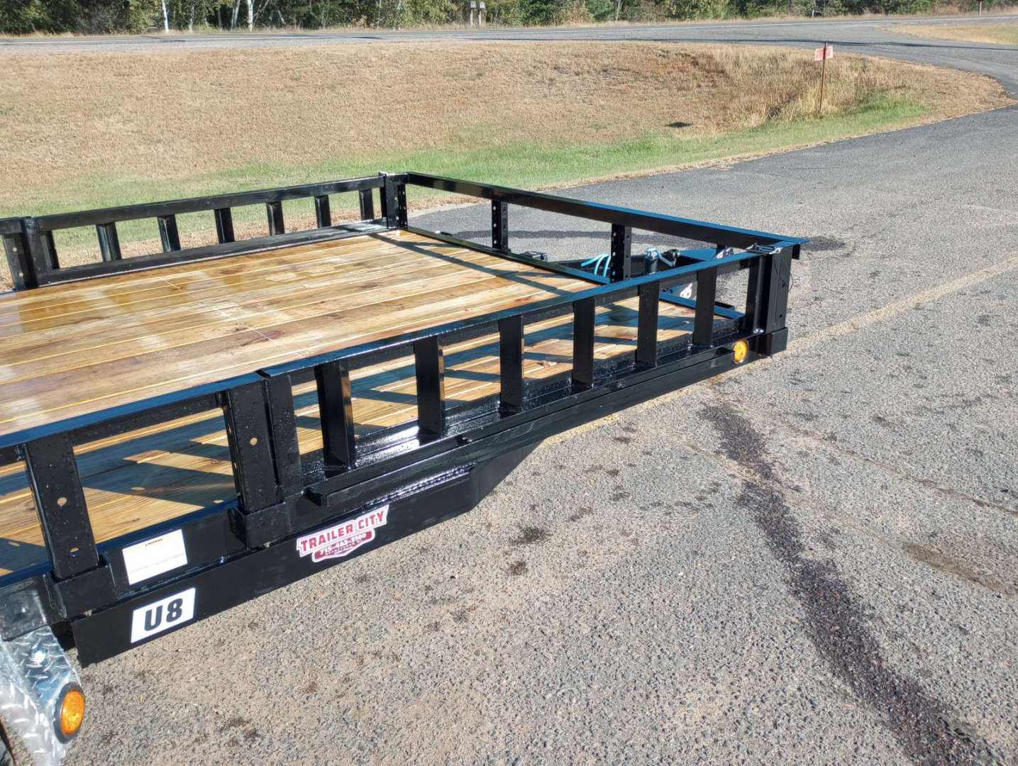 New 2026 PJ TRAILERS 83" Single Axle Channel Utility (U8) 14' Utility Trailer