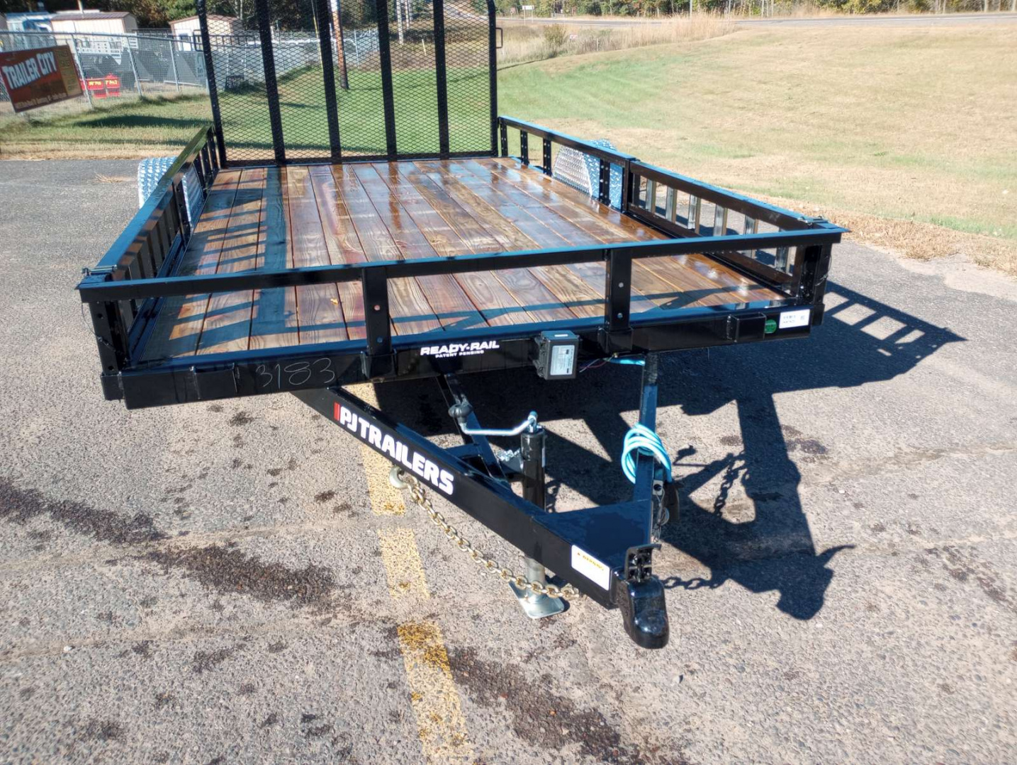 New 2026 PJ TRAILERS 83" Single Axle Channel Utility (U8) 14' Utility Trailer