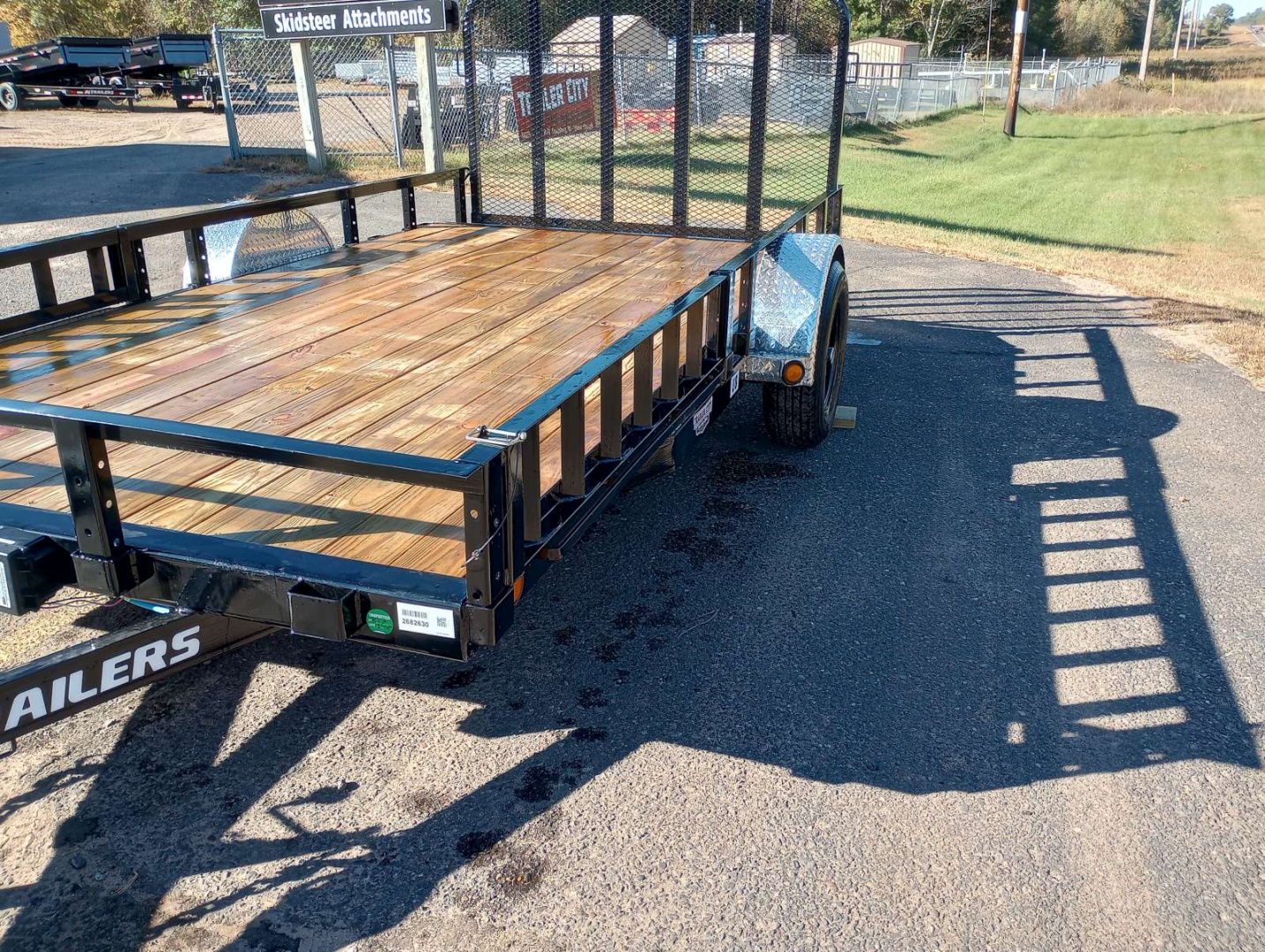 New 2026 PJ TRAILERS 83" Single Axle Channel Utility (U8) 14' Utility Trailer