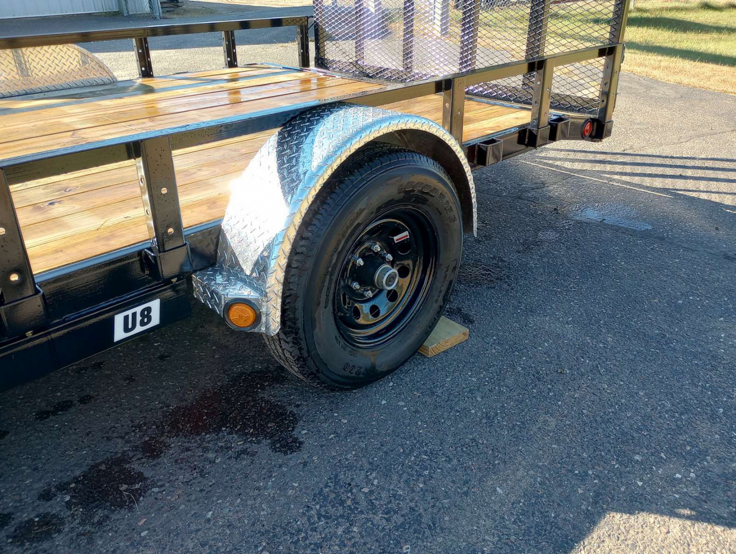 New 2026 PJ TRAILERS 83" Single Axle Channel Utility (U8) 14' Utility Trailer