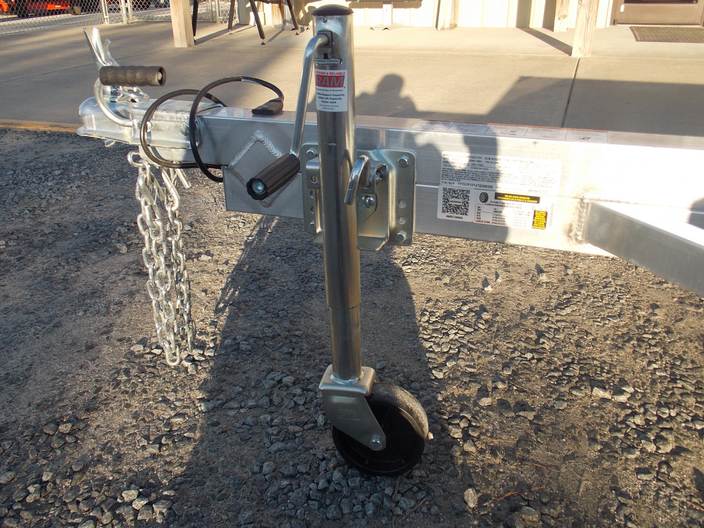 New 2026 Aluma AL 6810H-S-TG Utility Trailer