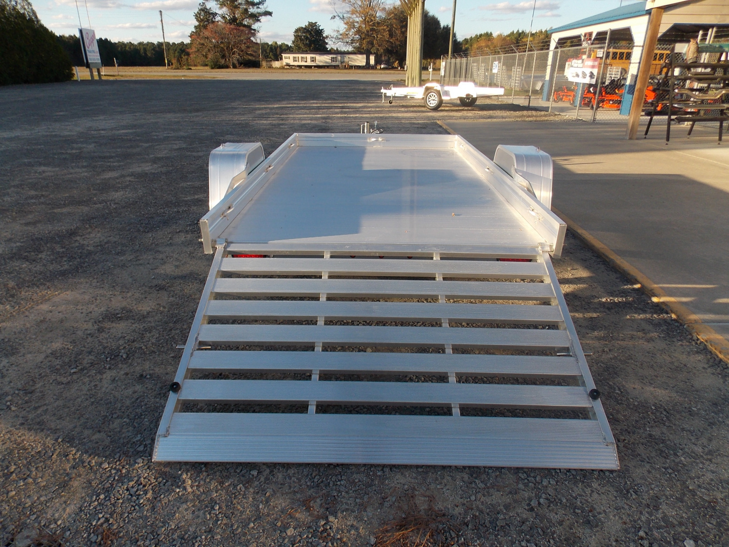 New 2026 Aluma AL 6810H-S-TG Utility Trailer