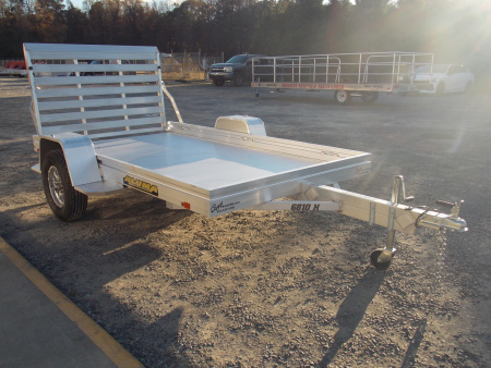New 2026 Aluma AL 6810H-S-TG Utility Trailer