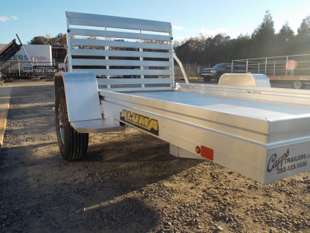 New 2026 Aluma AL 6810H-S-TG Utility Trailer