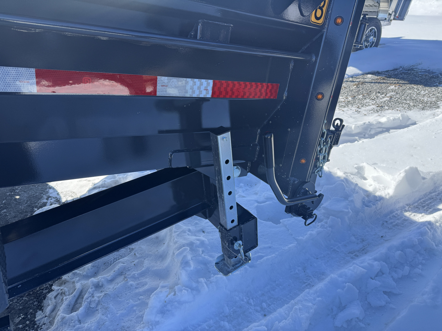 New 2026 Belmont DLX8214-14K Telescopic Dump Trailer Power Jack