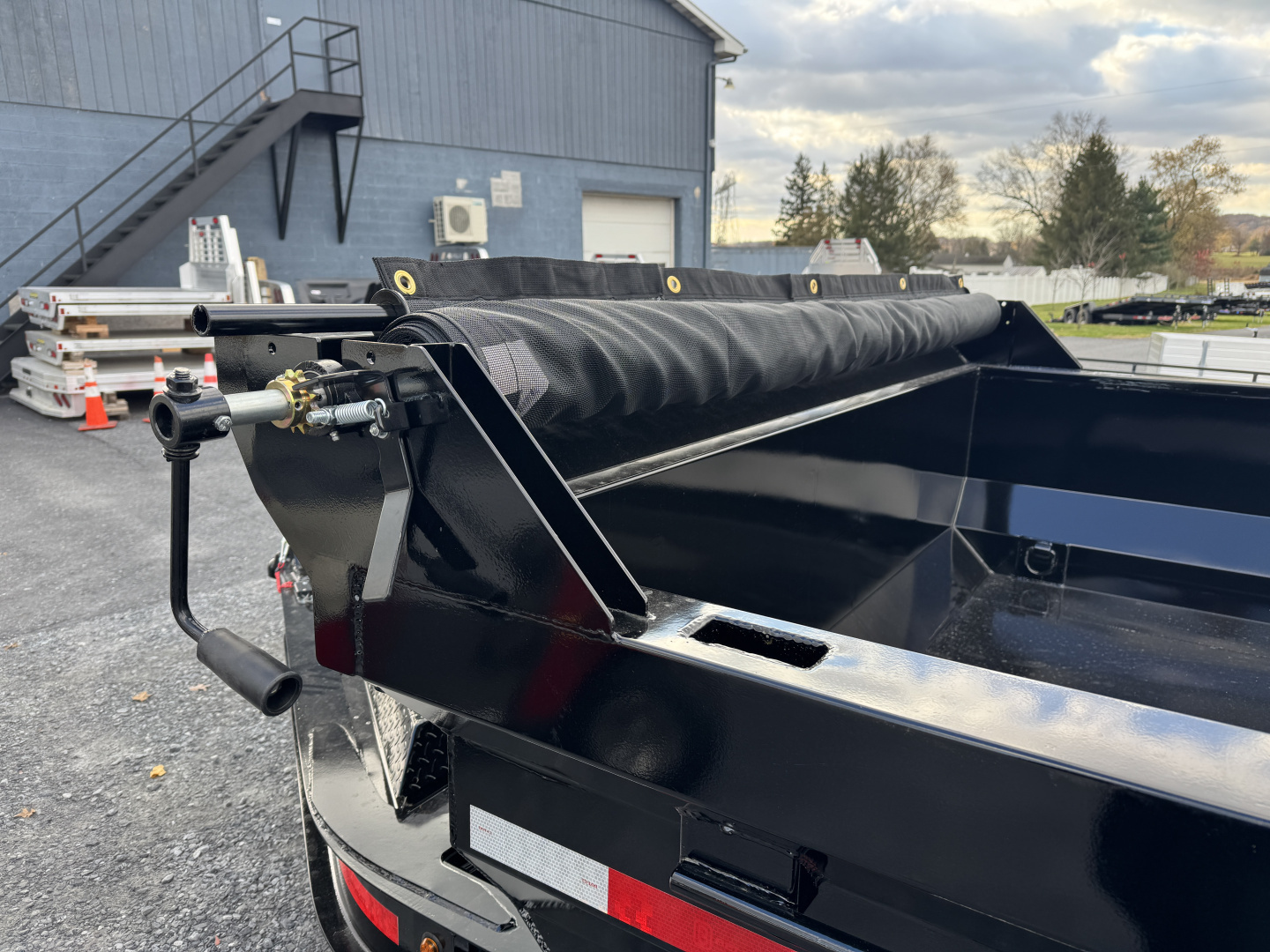 New 2026 Belmont DLX8214-14K Telescopic Dump Trailer Power Jack