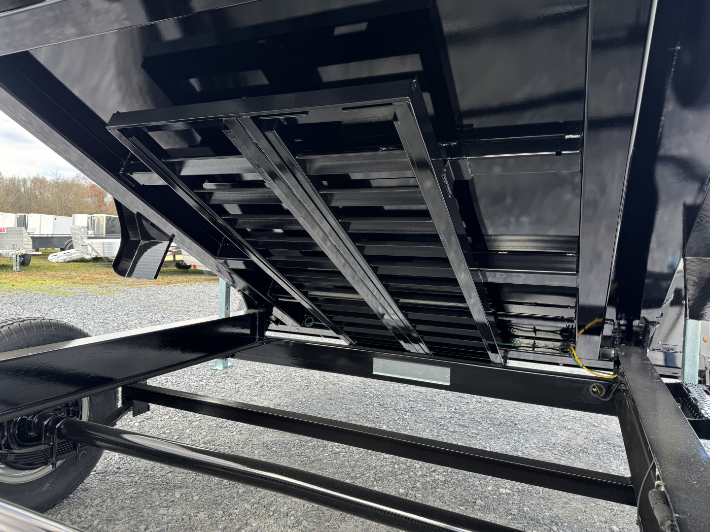 New 2026 Belmont DLX8214-14K Telescopic Dump Trailer Power Jack