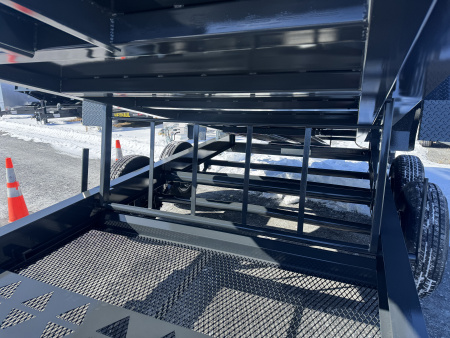 New 2026 Belmont DLX8214-14K Telescopic Dump Trailer Power Jack