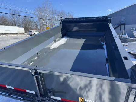 New 2026 Belmont DLX8214-14K Telescopic Dump Trailer Power Jack