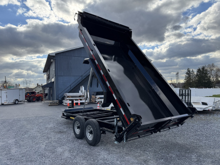 New 2026 Belmont DLX8214-14K Telescopic Dump Trailer Power Jack