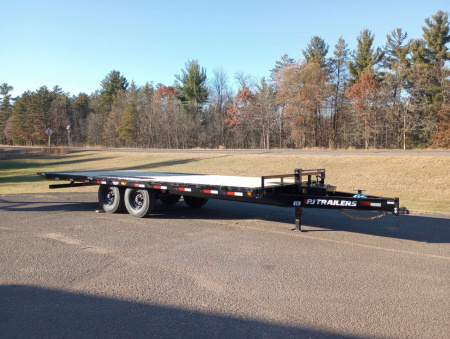 New 2026 PJ Trailers Deckover Tilt (T8) 22' Tilt Trailer