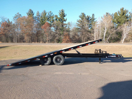 New 2026 PJ Trailers Deckover Tilt (T8) 22' Tilt Trailer