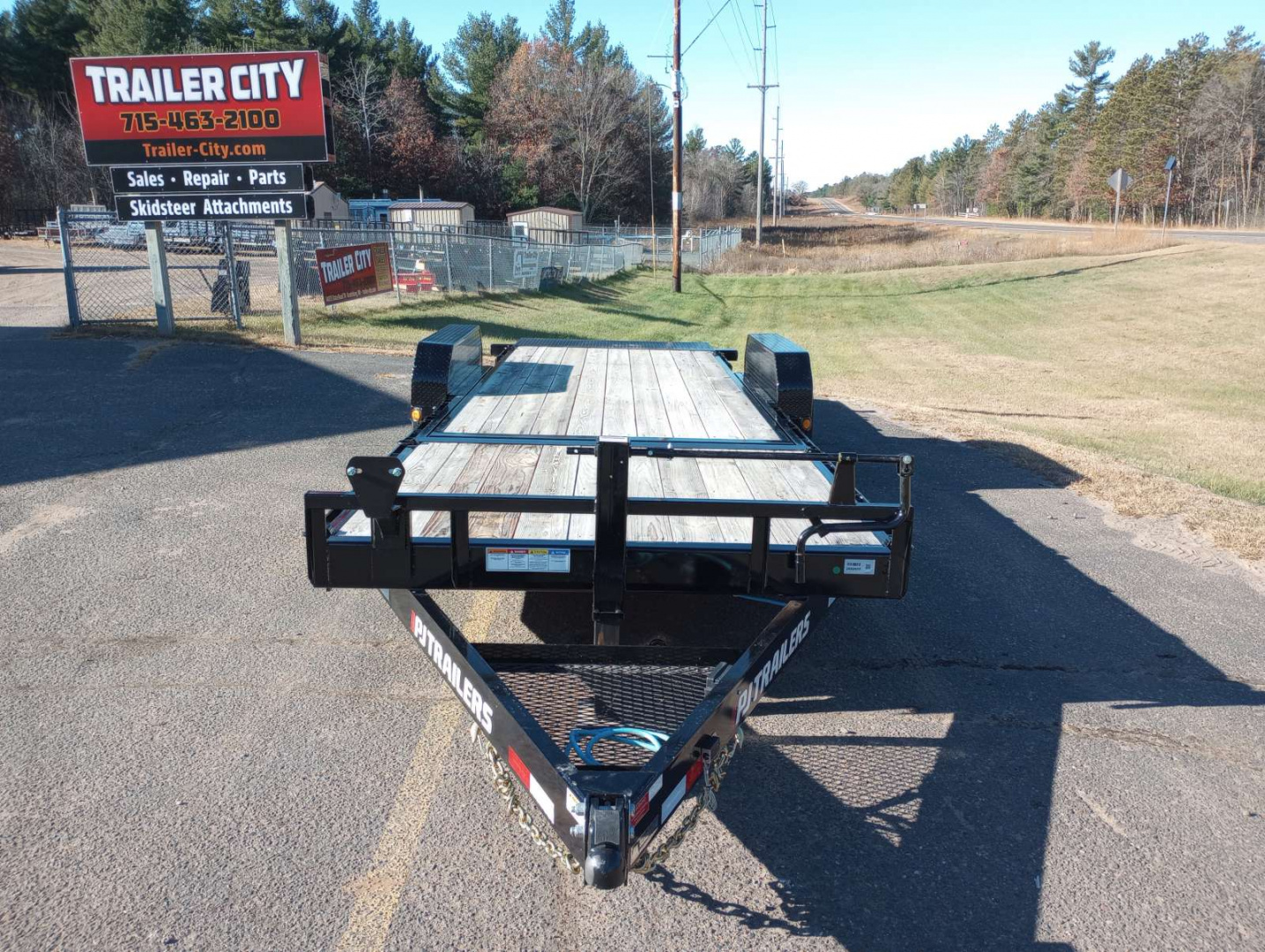 New 2026 PJ TRAILERS 83" x 22' T6 Tilt Trailer