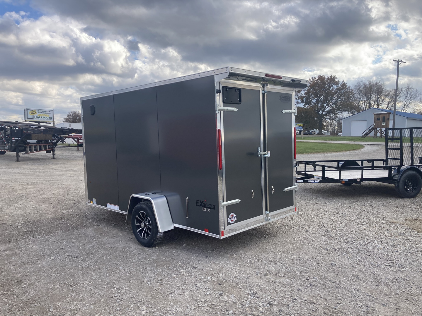New 2026 Cargo Express 6x12' Enclosed Trailer - Rear Double Doors