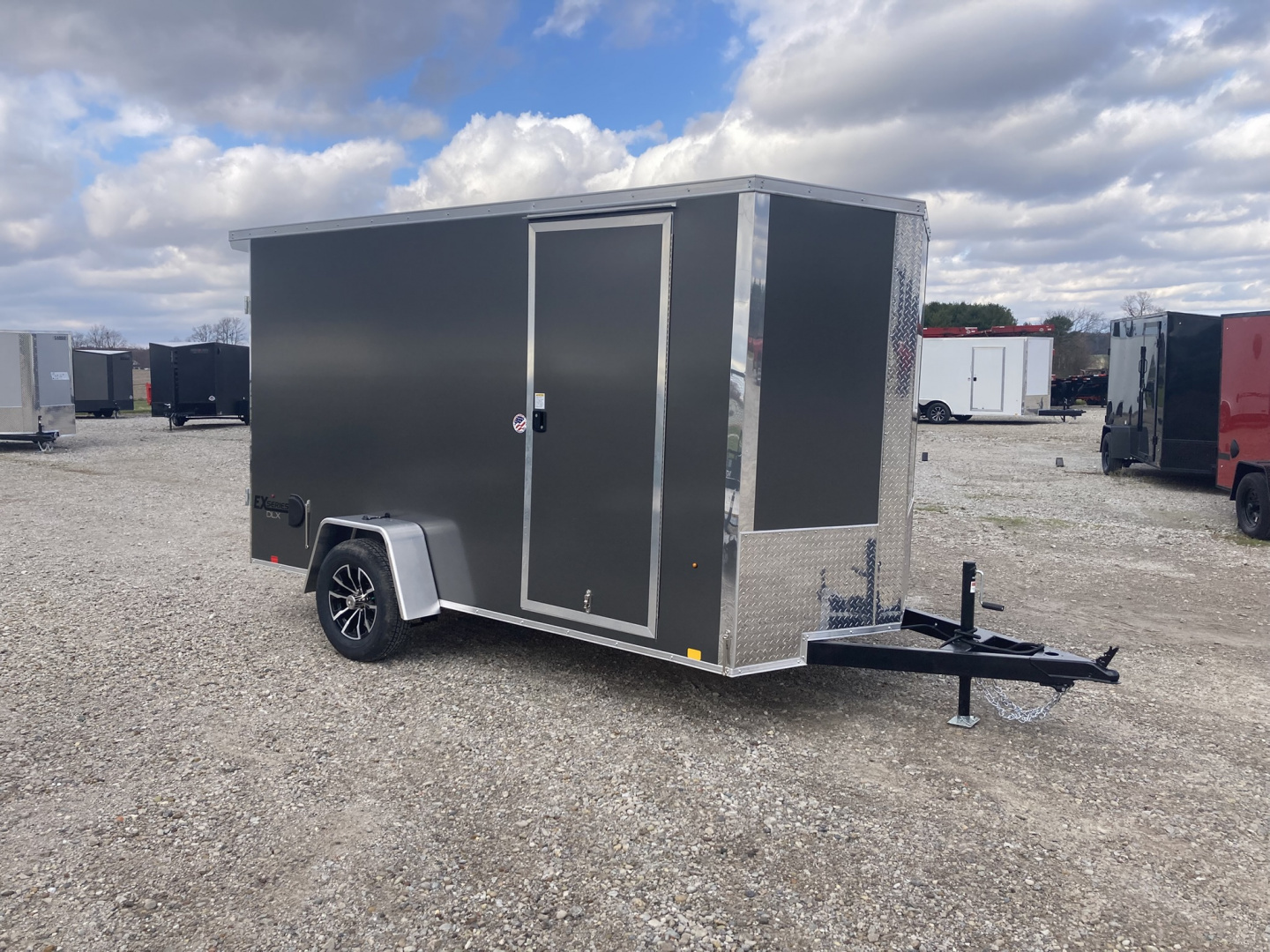 New 2026 Cargo Express 6x12' Enclosed Trailer - Rear Double Doors