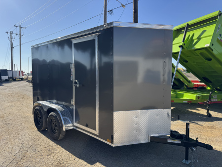 New 2026 Stallion Manufacturing LLC SM 6X12 TA Cargo / Enclosed Trailer