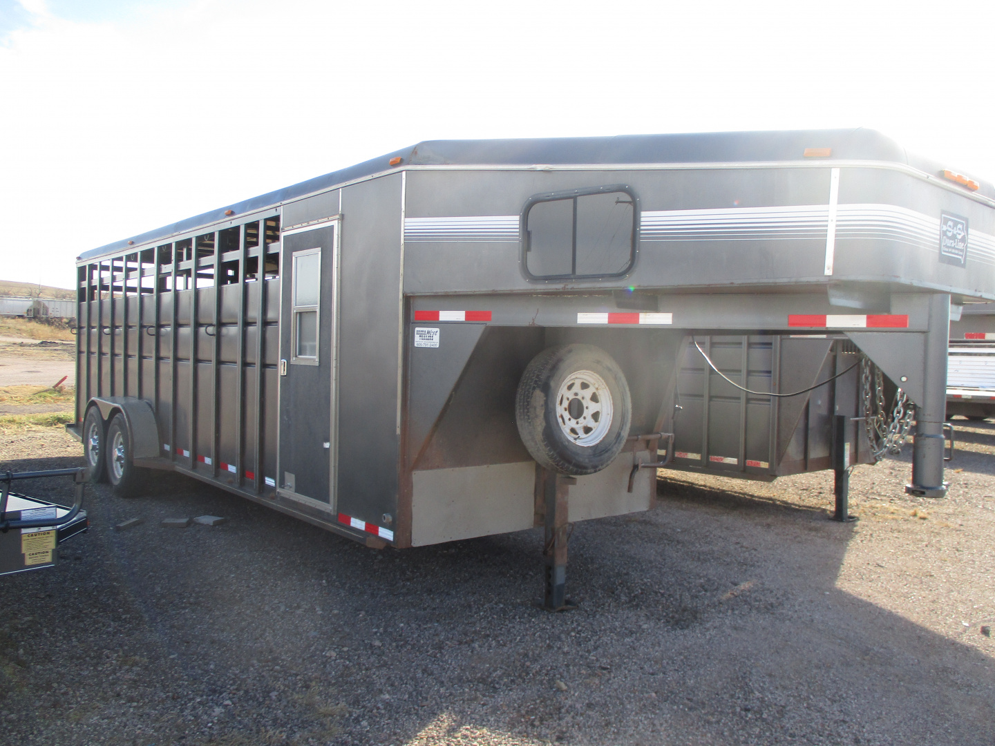 Used 2015 S&S Manufacturing Combo Stock / Stock Combo Trailer