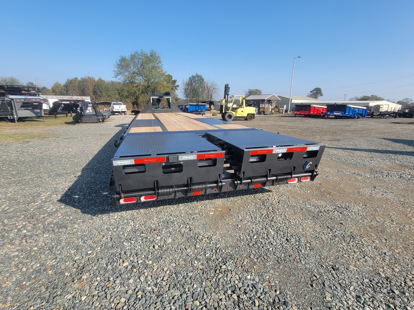 New 2026 Diamond C Trailers FMAX210 32' x 102 with Max Ramps Equipment Trailer