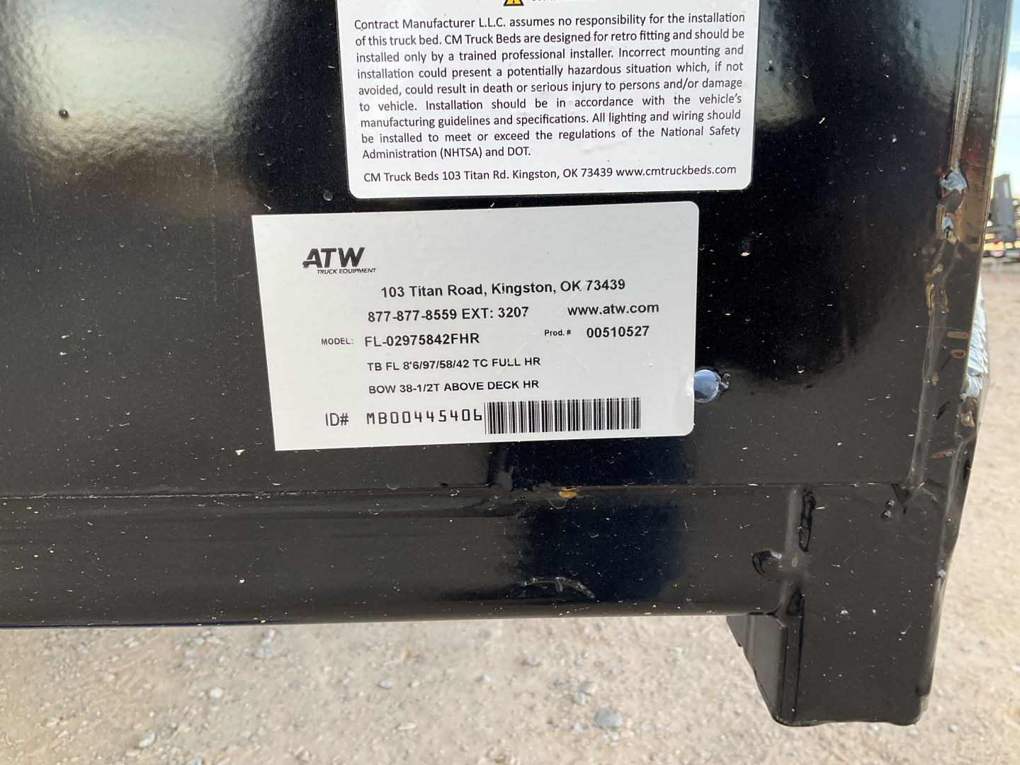 New 2026 Warrior Truck Bed - Stinger