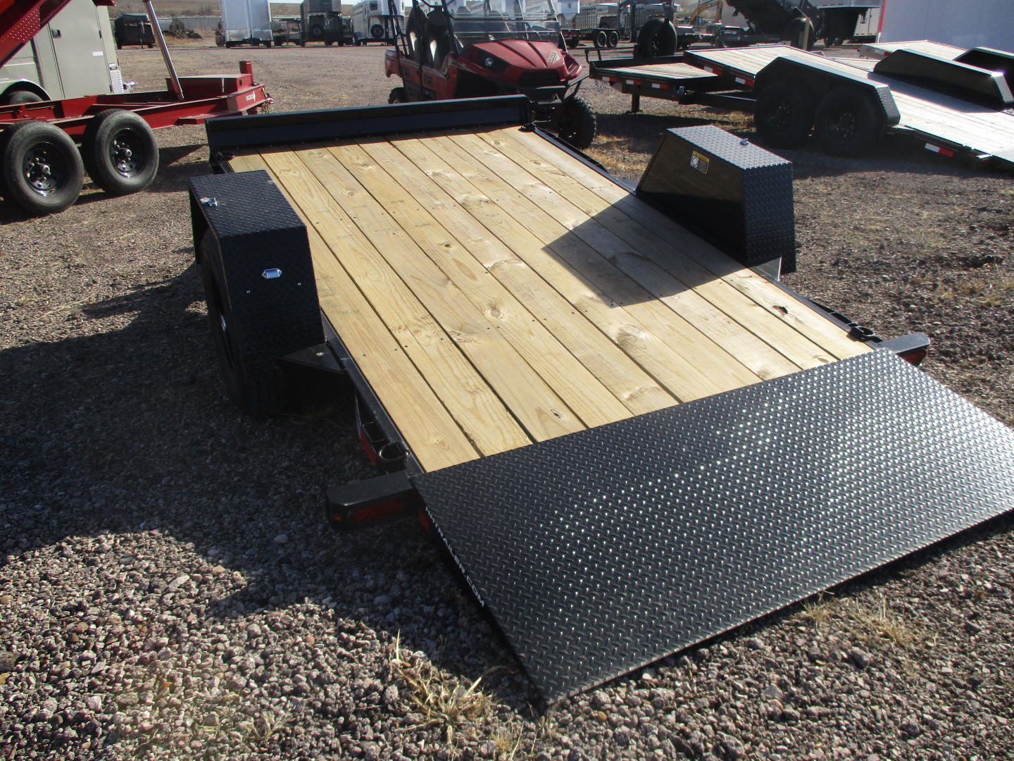 New 2026 H&H Trailers TILT Flatbed Trailer 78 X 12