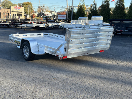 New 2026 Aluma 7712H-S-BT 77" x 12' Aluminum Utility Trailer