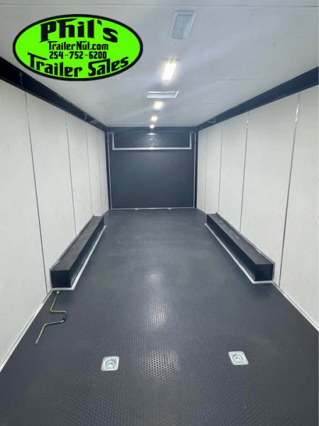 New Pace American 8.5X24 Car / Racing Trailer ENCLOSED CAR HAULER UPGRADED .080 EXTERIOR & REAR WING