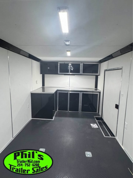 New Pace American 8.5X24 Car / Racing Trailer ENCLOSED CAR HAULER UPGRADED .080 EXTERIOR & REAR WING