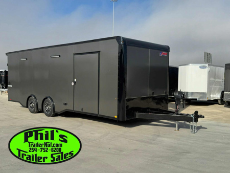 New Pace American 8.5X24 Car / Racing Trailer ENCLOSED CAR HAULER UPGRADED .080 EXTERIOR & REAR WING