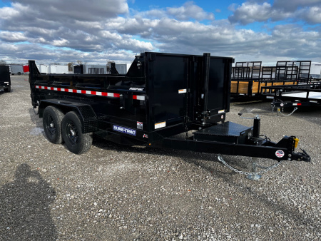 New 2026 Sure-Trac 82"x12 12K Telescopic Dump Trailer