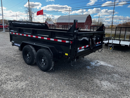 New 2026 Sure-Trac 82"x12 12K Telescopic Dump Trailer