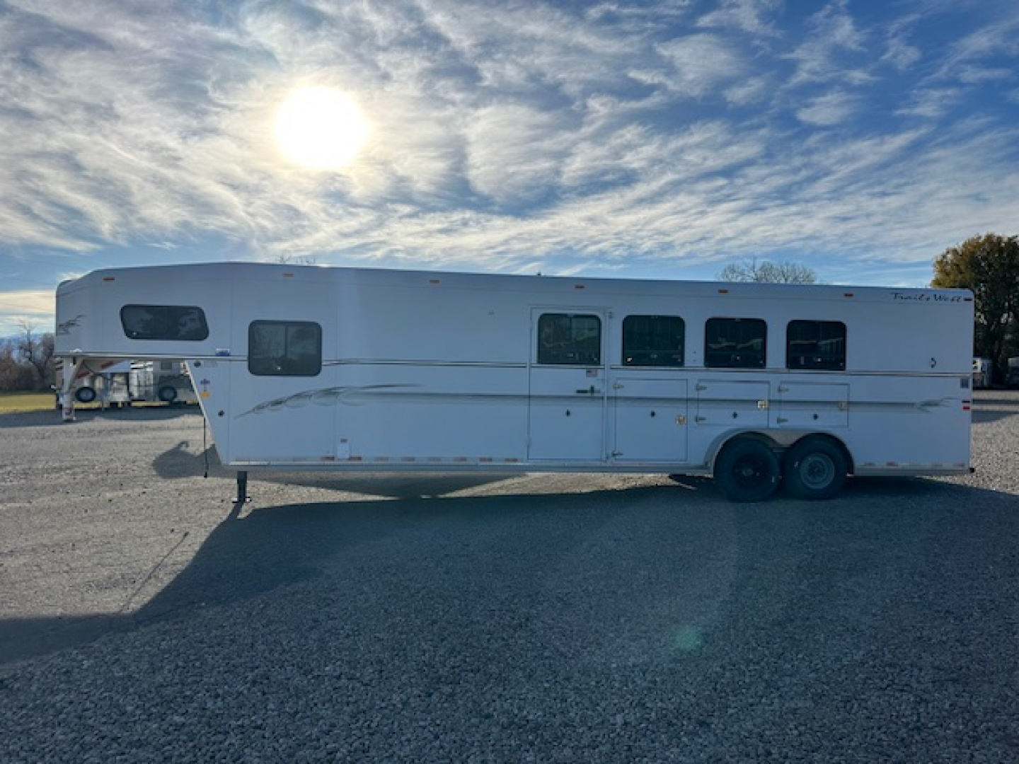 Used 2003 Trails West 4 Horse w 9' Homemade LQ