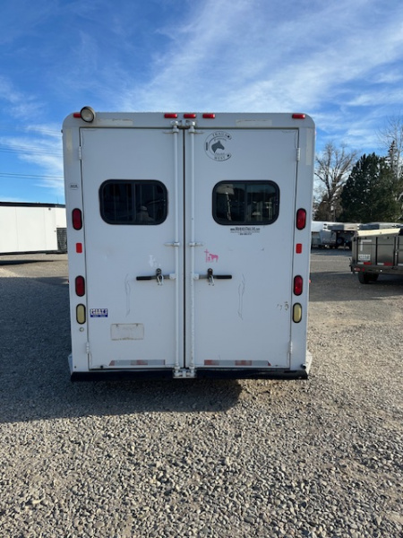 Used 2003 Trails West 4 Horse w 9' Homemade LQ