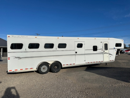 Used 2003 Trails West 4 Horse w 9' Homemade LQ